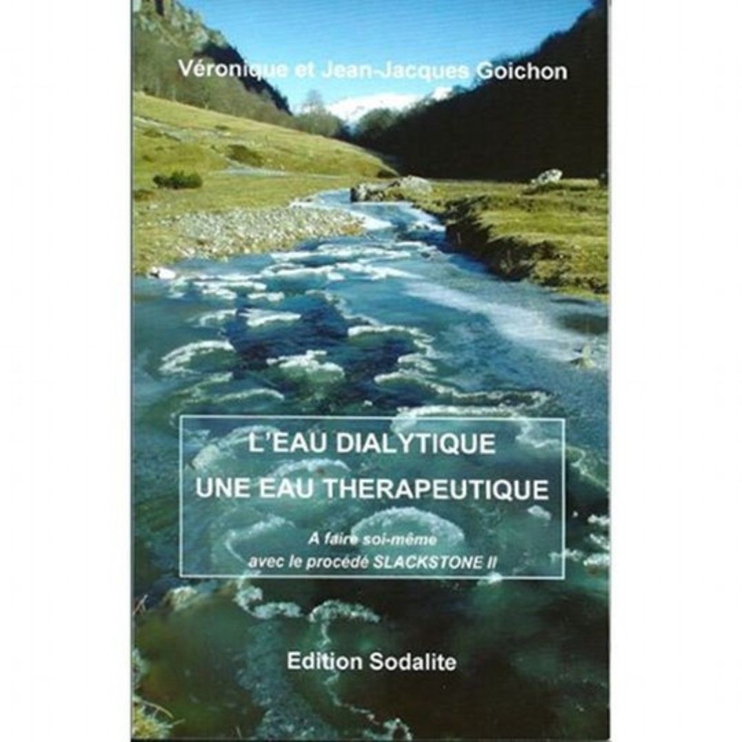 L'eau dialytique : une eau thérapeutique