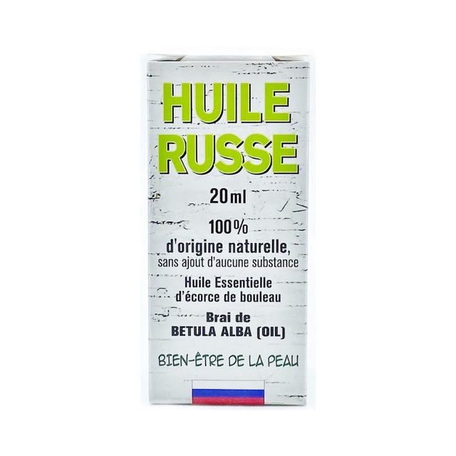 Huile Russe ou Huile de brai de Bouleau 100ml