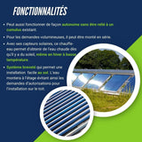 Chauffe-eau solaire thermique 180L