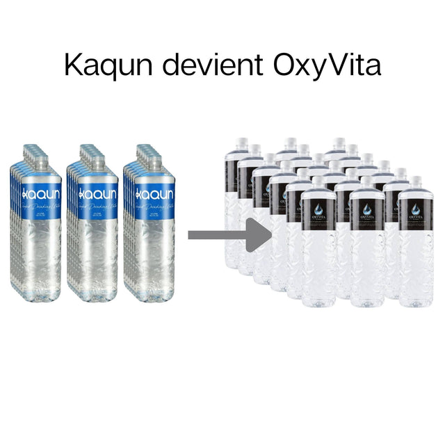 Eau Kaqun OxyVita 18 x 1,5L livraison France
