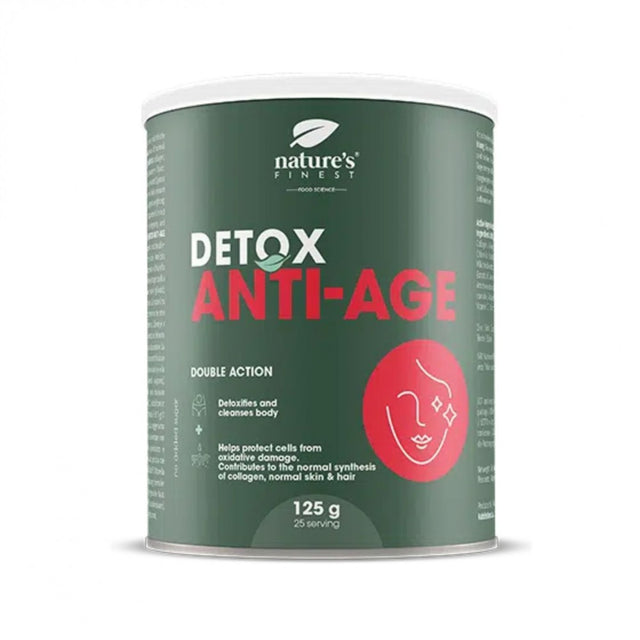 Detox Anti-Age Nature's Finest, 125 g poudre