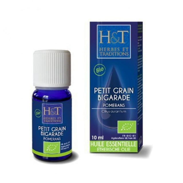 Huile essentielle Petit grain bigarade Herbes et Traditions, 10 ml