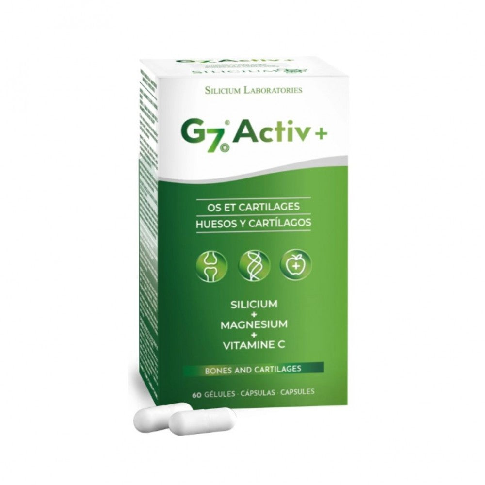 G7 Activ + Silicium Laboratories, 60 gélules